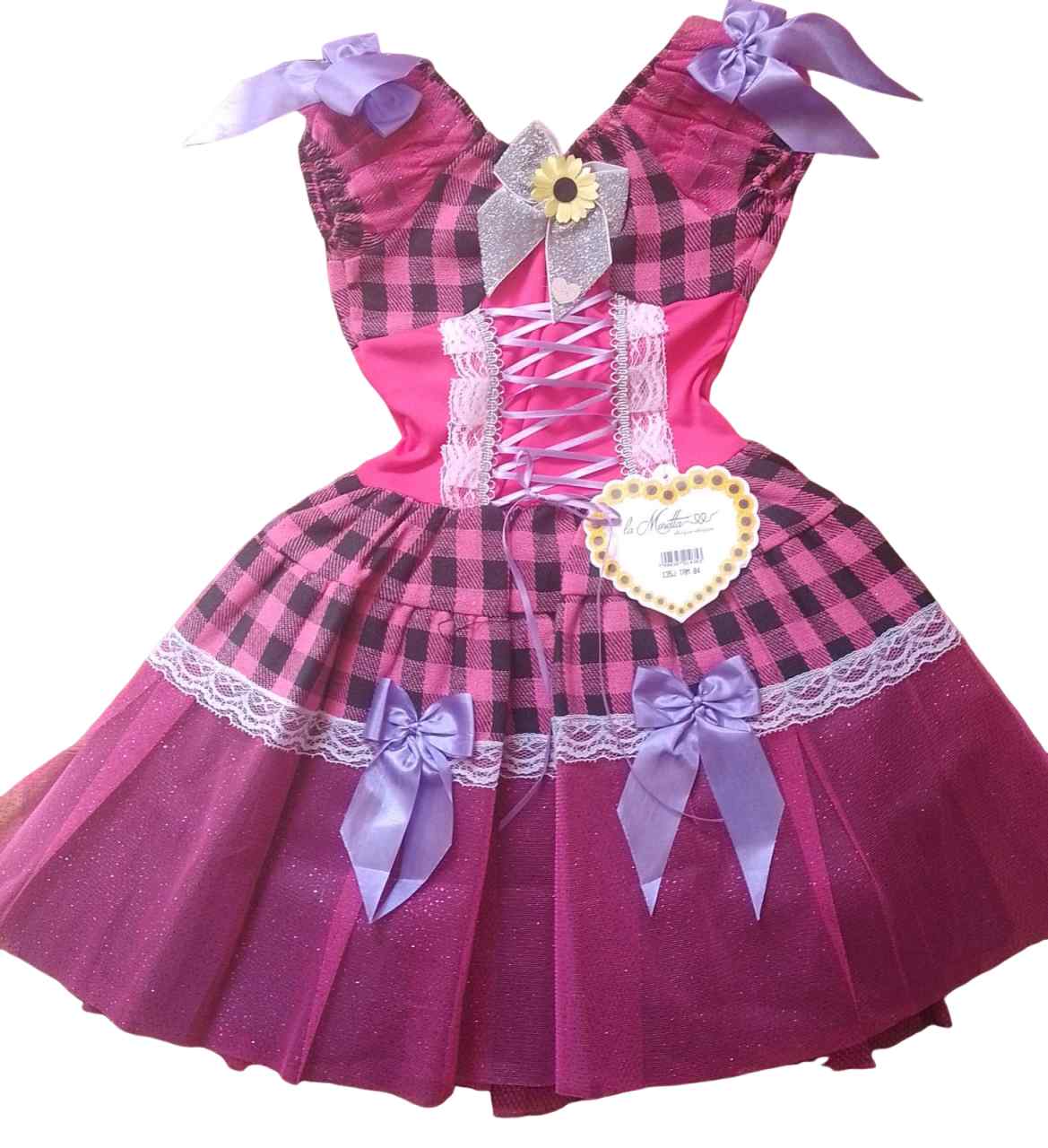 VESTIDO JUNINO LA MORETTA INF. 135-J
